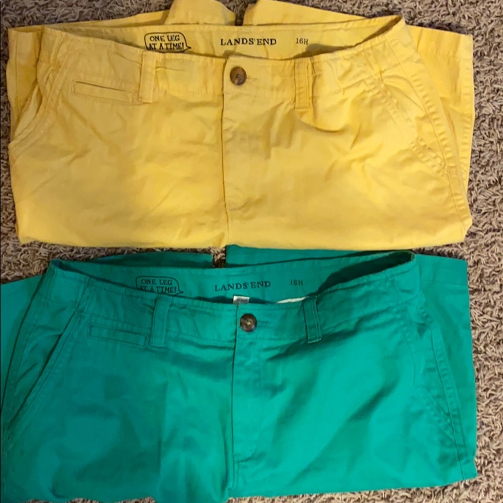 Lands end dress shorts